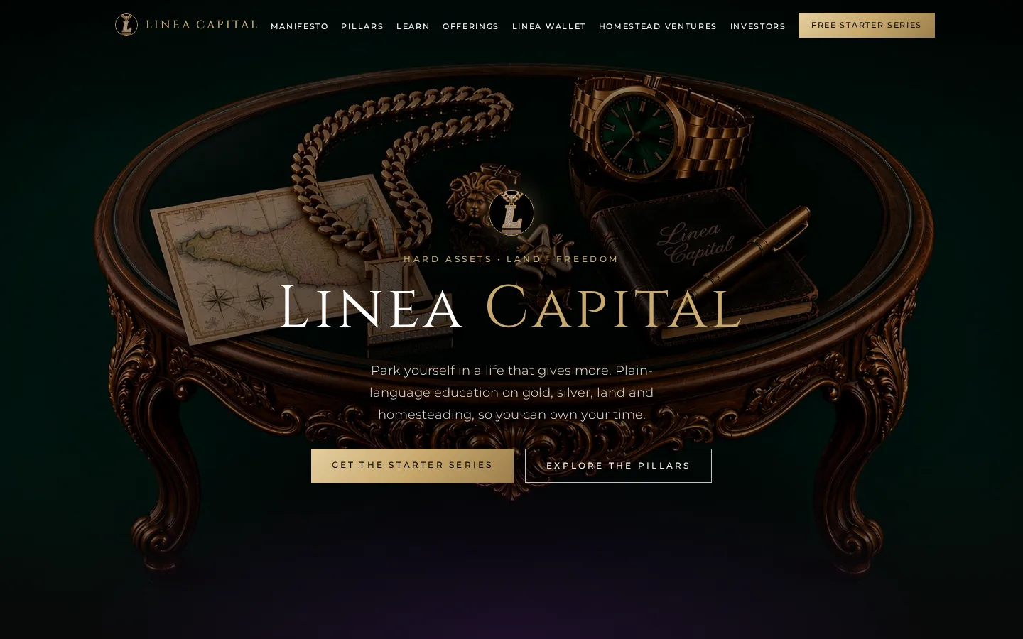 Linea Capital website