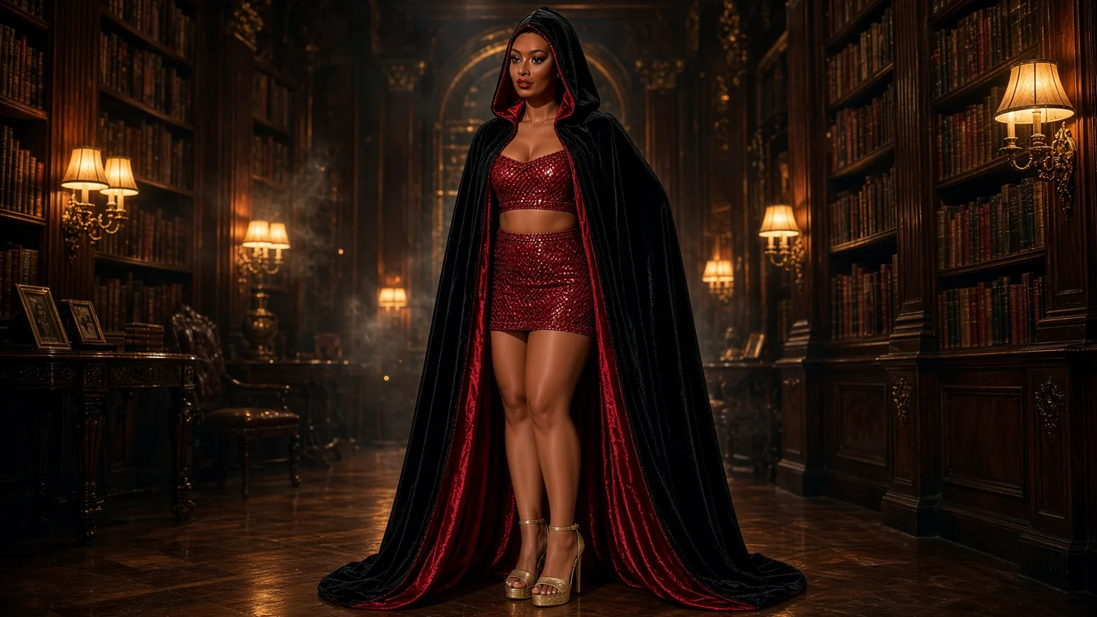 Character lock — Blood Silk look