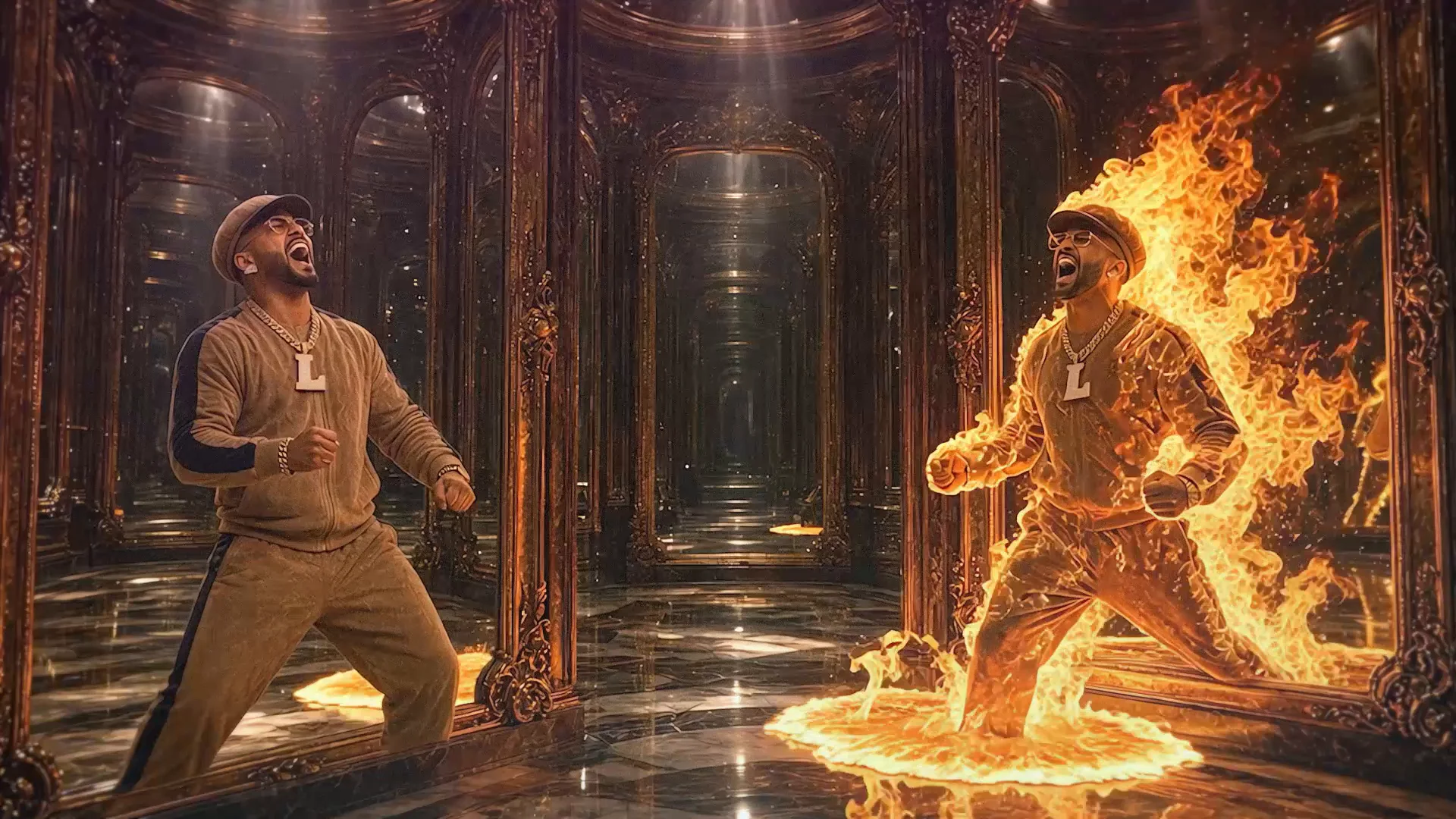 Final frame — Hall of mirrors, 1:01