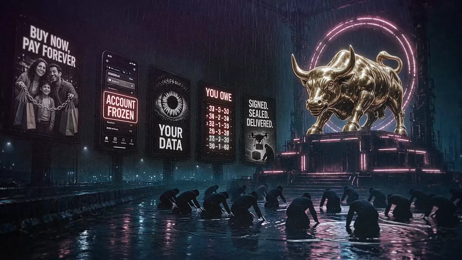 Gold bull altar