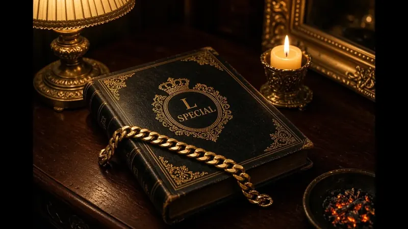 Style board — Gold book details